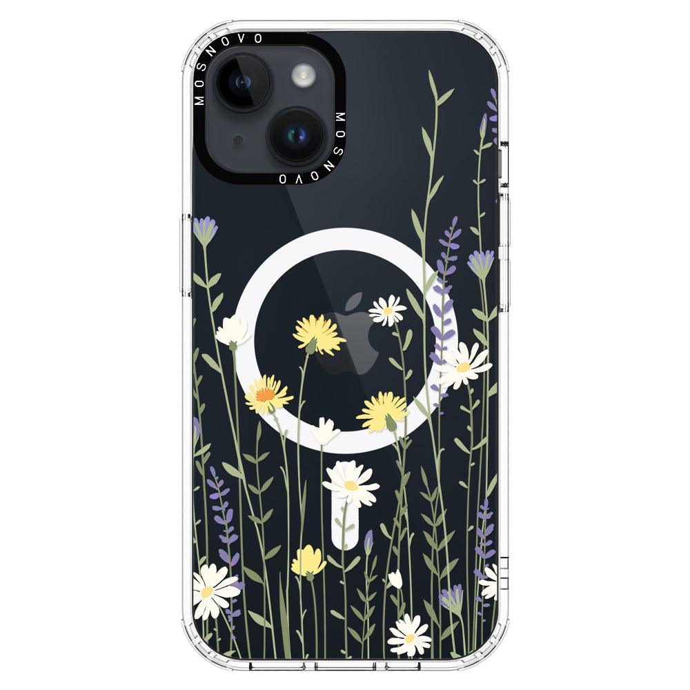 Wild Meadow Floral Phone Case - iPhone 14 Case - MOSNOVO