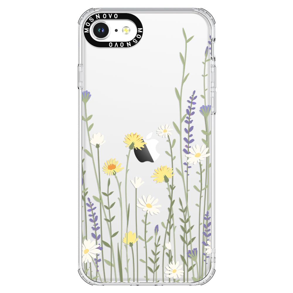 Wild Meadow Floral Phone Case - iPhone SE 2020 Case - MOSNOVO