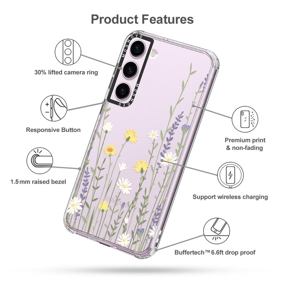 Wild Meadow Phone Case - Samsung Galaxy S23 Plus Case - MOSNOVO