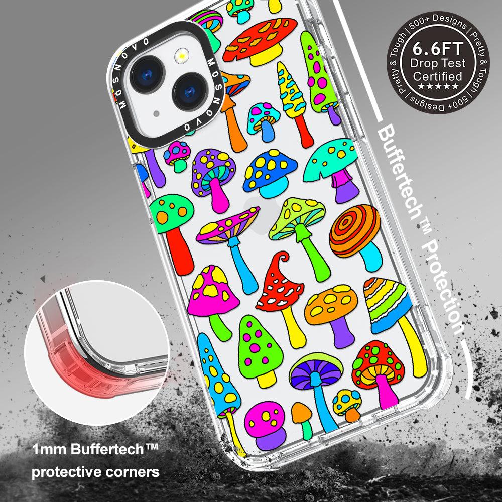 Wild Mushroom Phone Case - iPhone 13 Mini Case - MOSNOVO