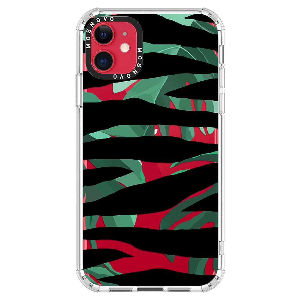 Wild Zebra Phone Case - iPhone 11 Case - MOSNOVO