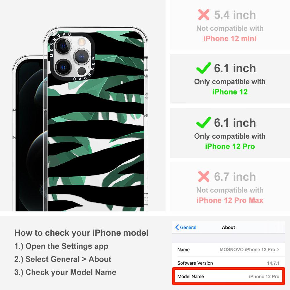 Wild Zebra Phone Case - iPhone 12 Pro Case - MOSNOVO