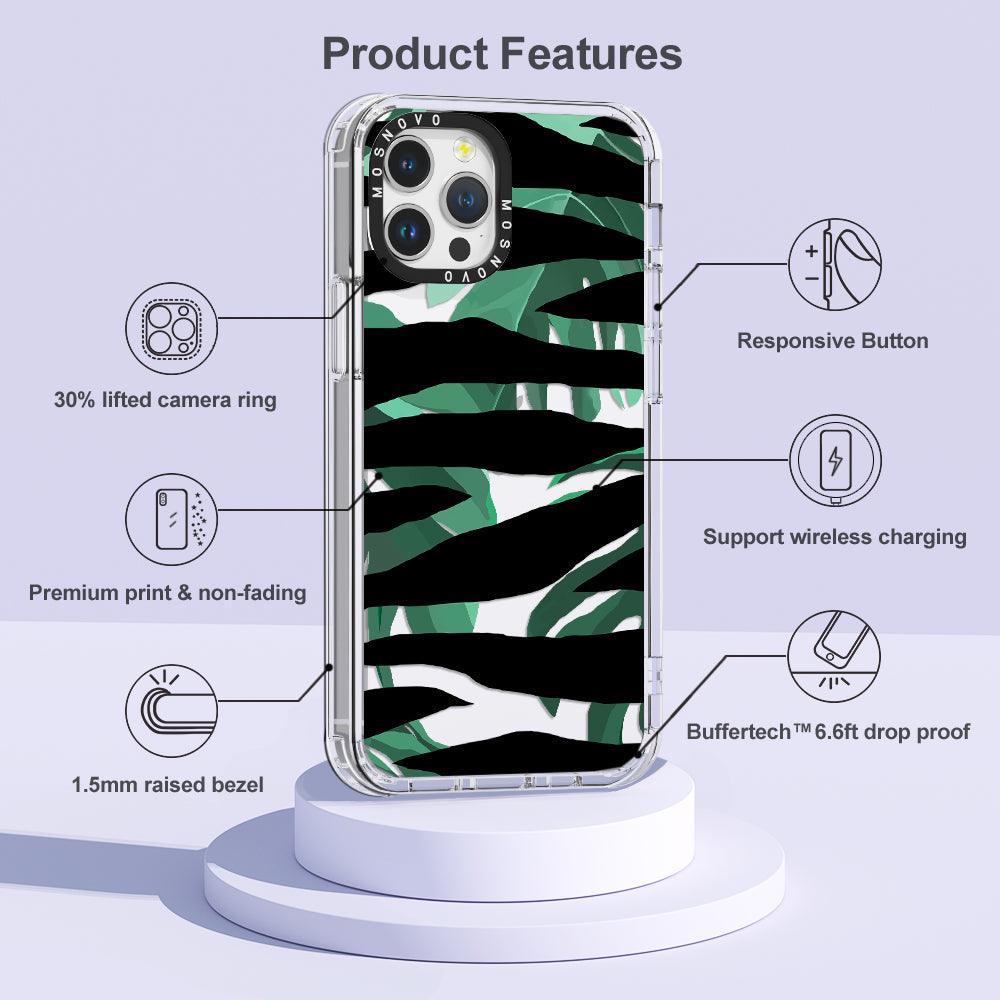 Wild Zebra Phone Case - iPhone 12 Pro Max Case - MOSNOVO