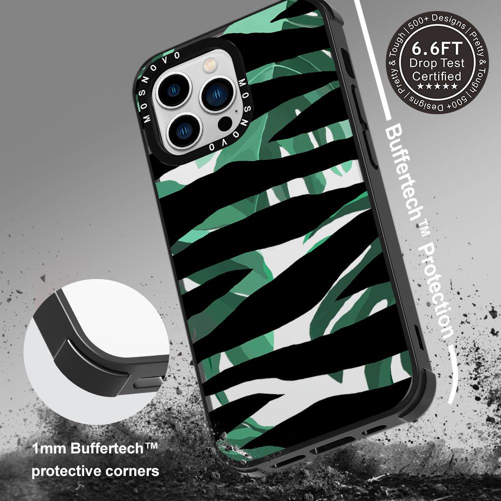 Wild Zebra Phone Case - iPhone 13 Pro Case - MOSNOVO