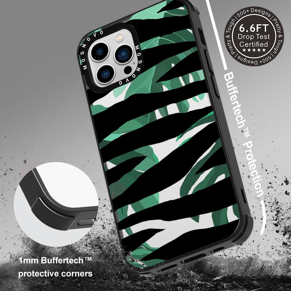Wild Zebra Phone Case - iPhone 13 Pro Max Case - MOSNOVO