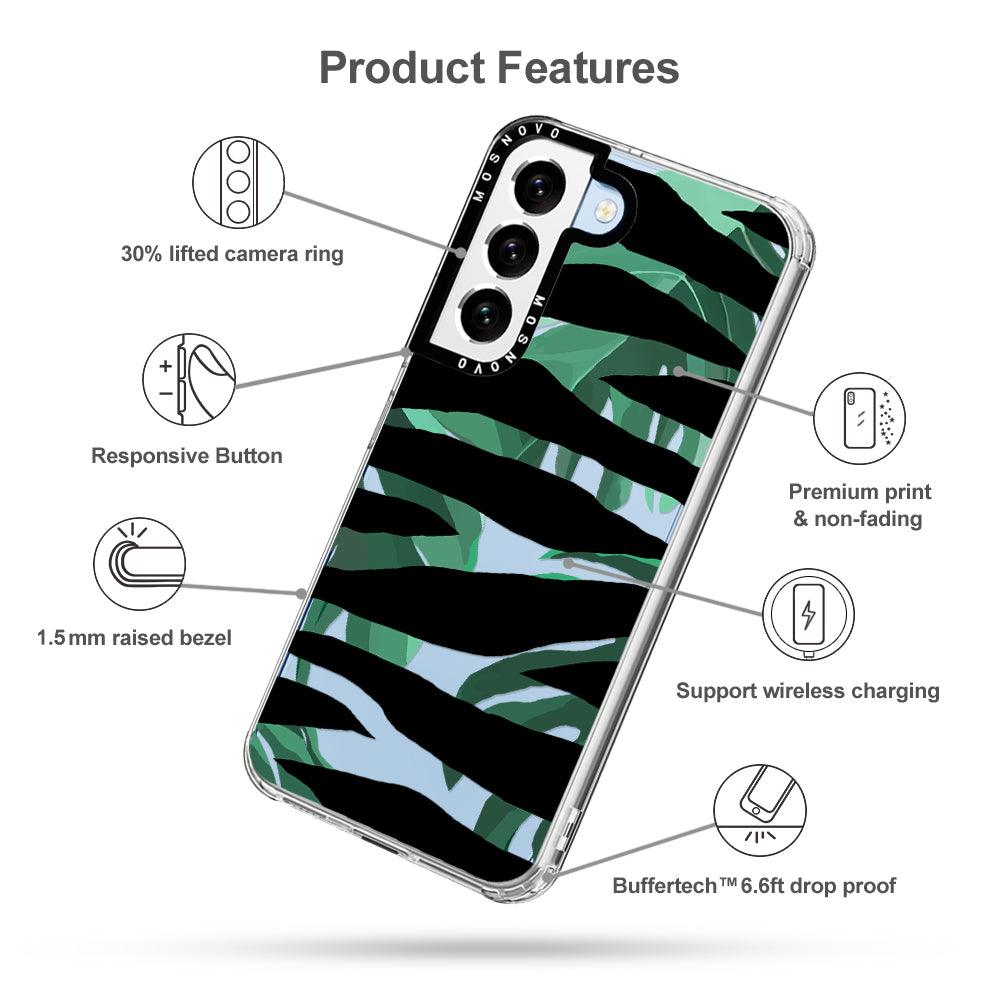 Wild Zebra Phone Case - Samsung Galaxy S22 Case - MOSNOVO