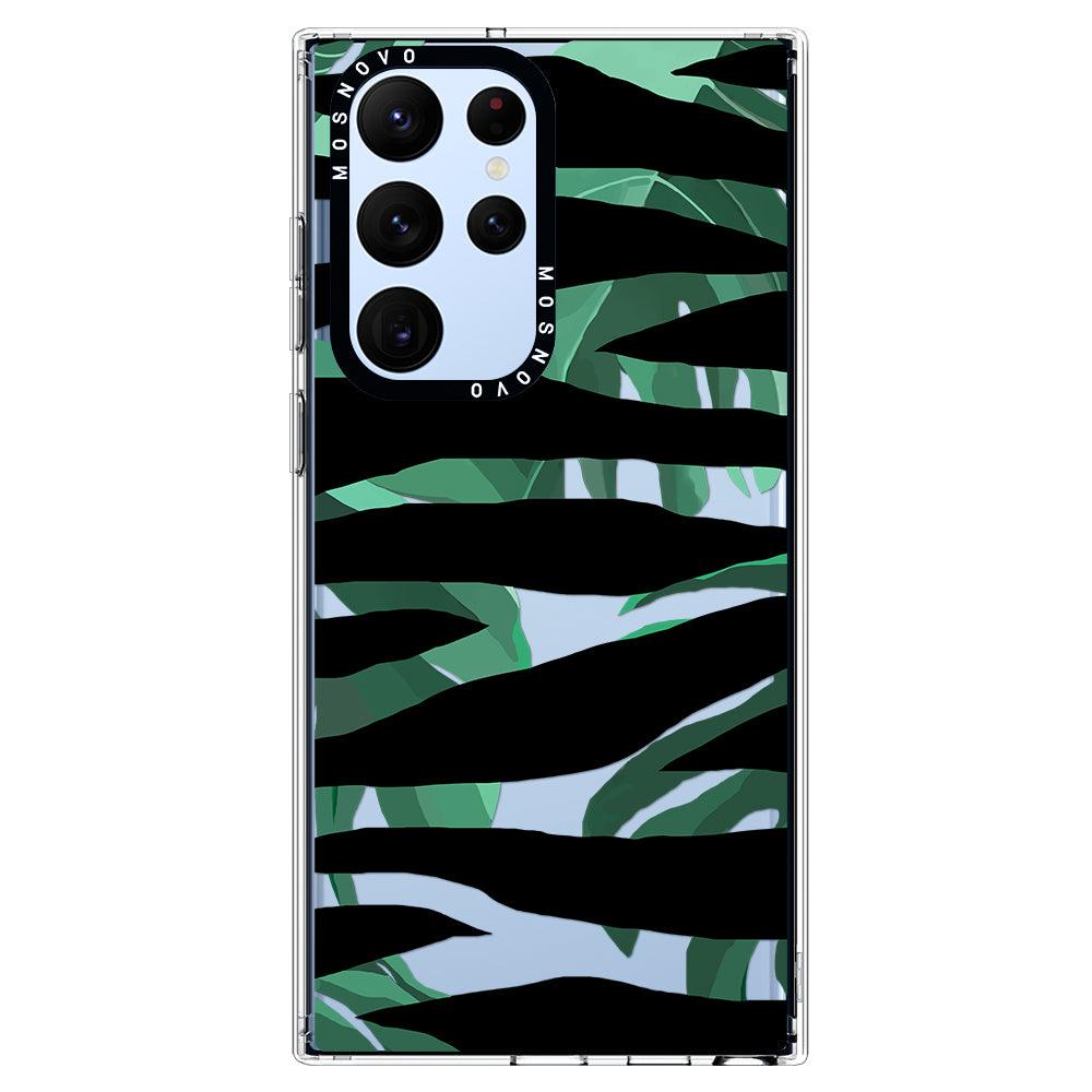 Wild Zebra Phone Case - Samsung Galaxy S22 Ultra Case - MOSNOVO