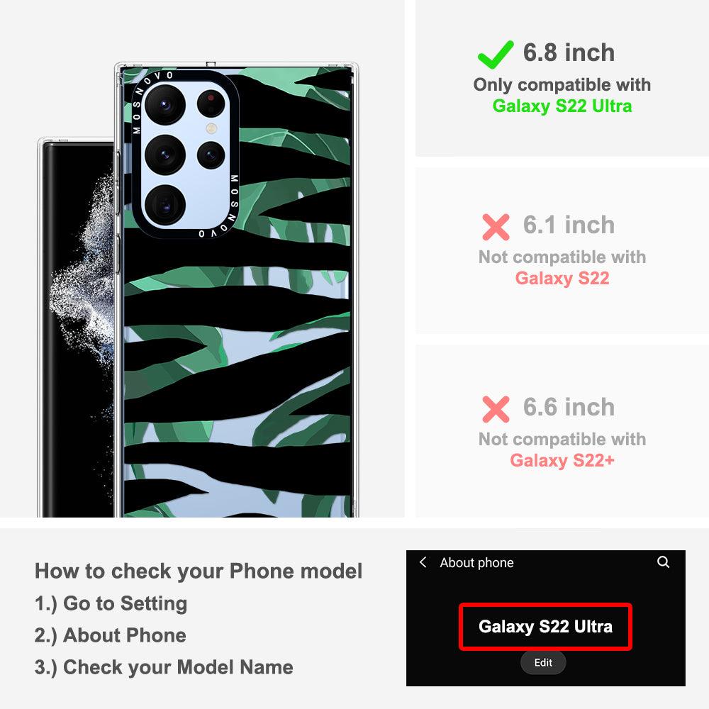 Wild Zebra Phone Case - Samsung Galaxy S22 Ultra Case - MOSNOVO