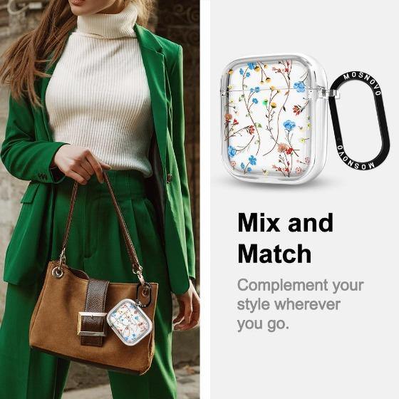 Wildflowers AirPods 1/2 Case - MOSNOVO