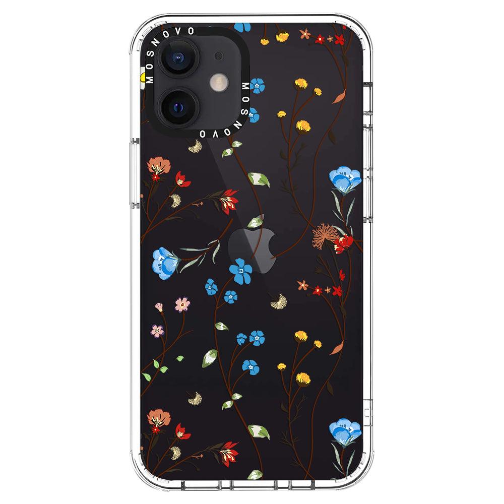 Wildfloral Phone Case - iPhone 12 Mini Case - MOSNOVO