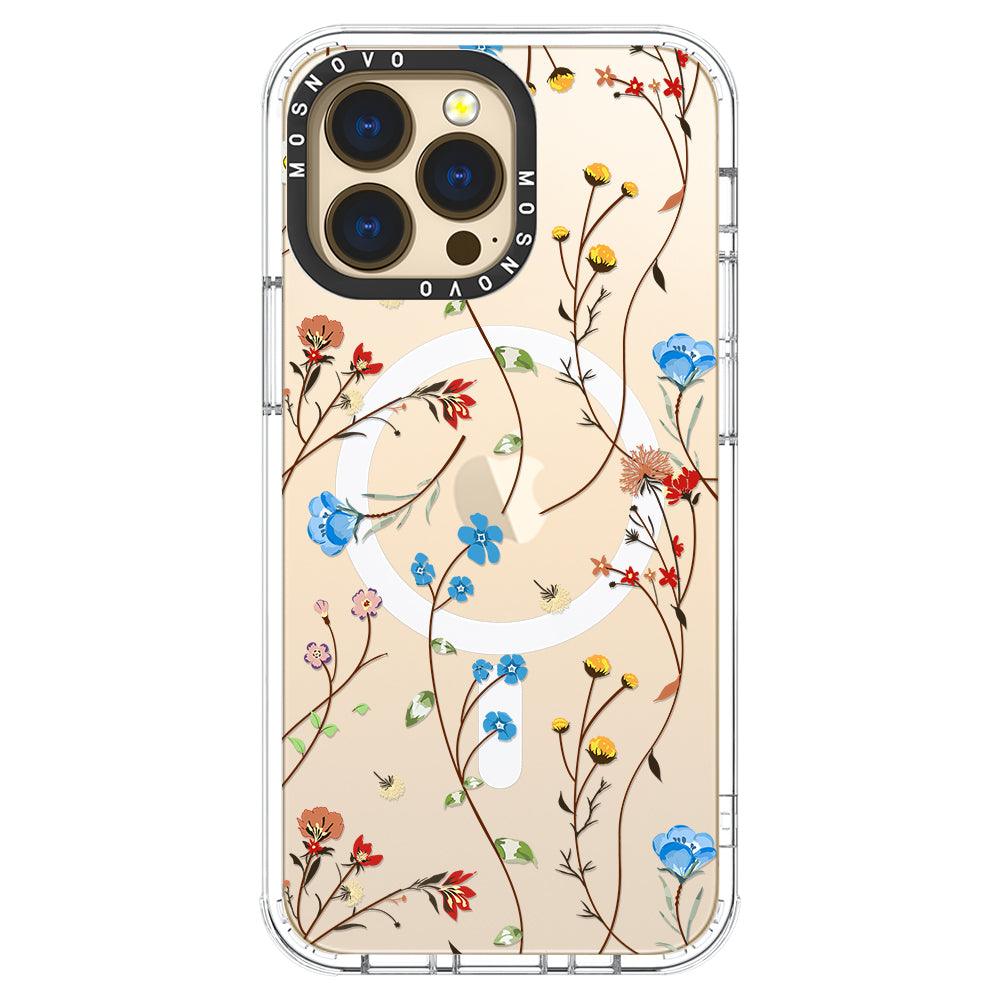 Wildflowers Phone Case - iPhone 13 Pro Case - MOSNOVO