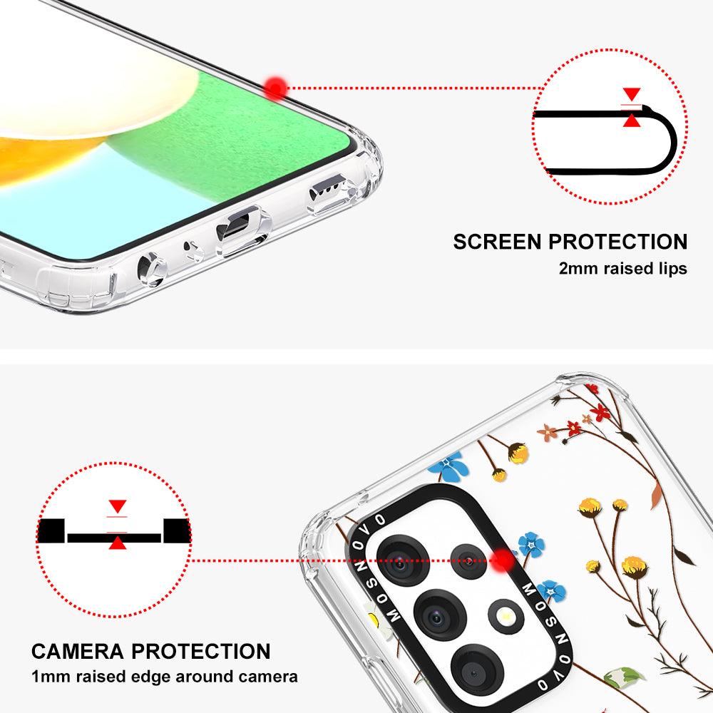 Wildfloral Phone Case - Samsung Galaxy A52 & A52s Case - MOSNOVO
