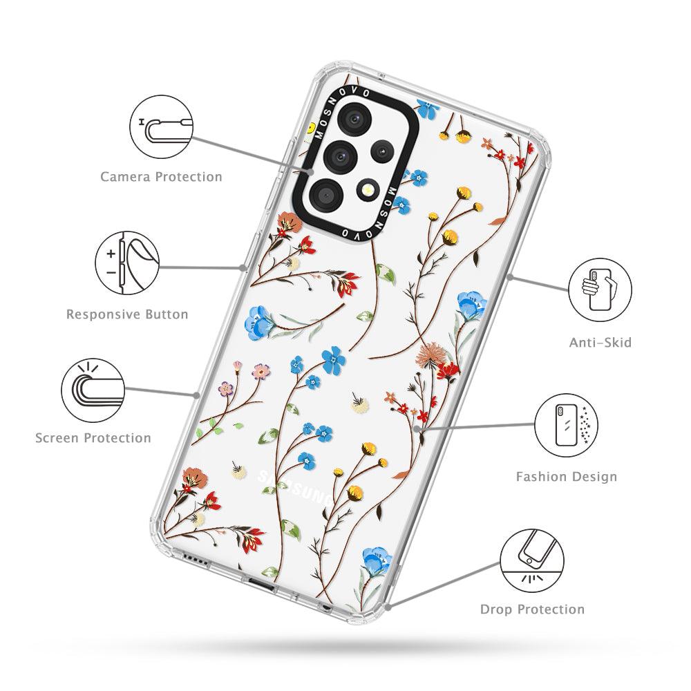 Wildfloral Phone Case - Samsung Galaxy A52 & A52s Case - MOSNOVO