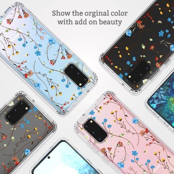 Wildflowers Phone Case - Samsung Galaxy S20 Case - MOSNOVO