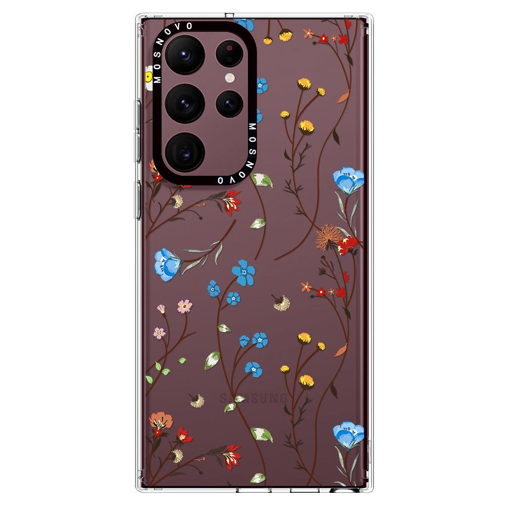Wildfloral Phone Case - Samsung Galaxy S22 Ultra Case - MOSNOVO