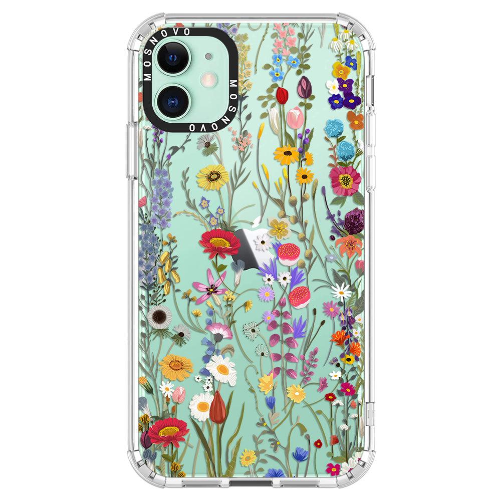Summer Meadow Phone Case - iPhone 11 Case - MOSNOVO