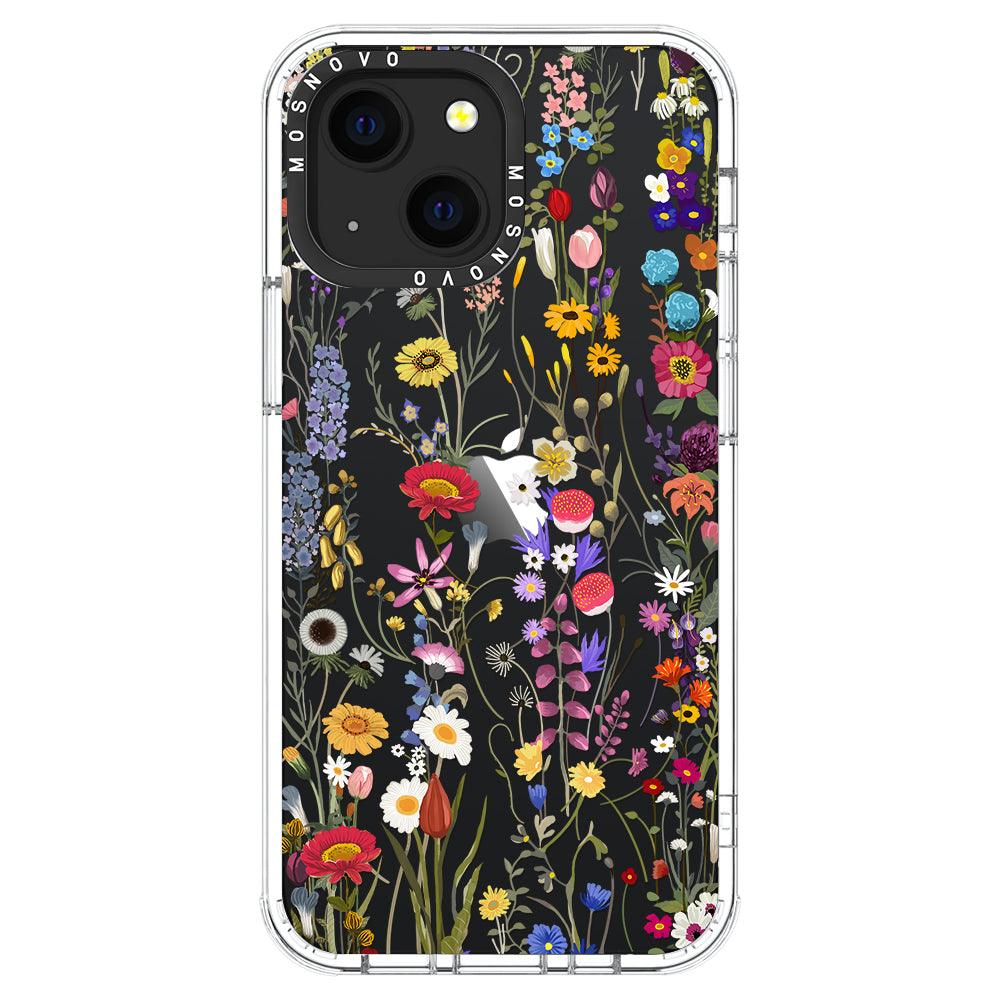 Summer Meadow Phone Case - iPhone 13 Mini Case - MOSNOVO