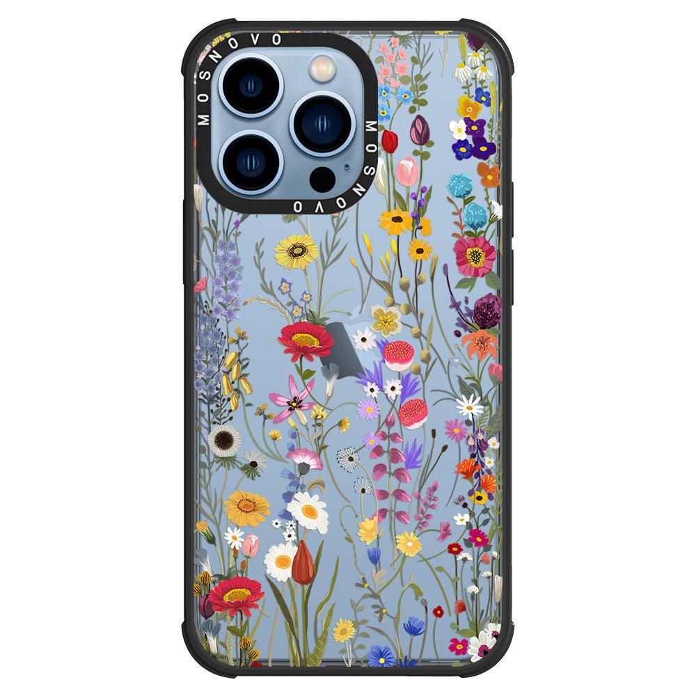 Summer Meadow Phone Case - iPhone 13 Pro Case - MOSNOVO