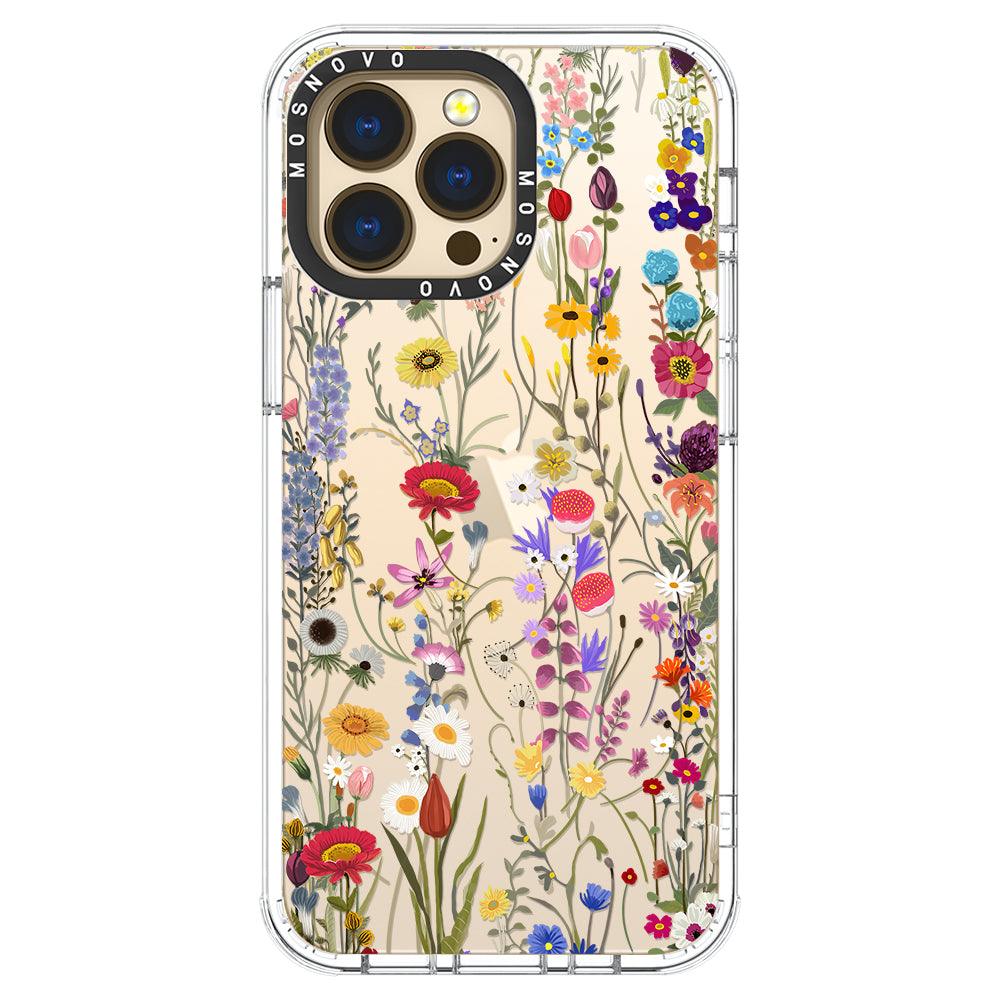 Summer Meadow Phone Case - iPhone 13 Pro Case - MOSNOVO
