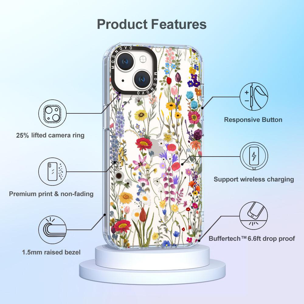 Summer Meadow Phone Case - iPhone 14 Case - MOSNOVO
