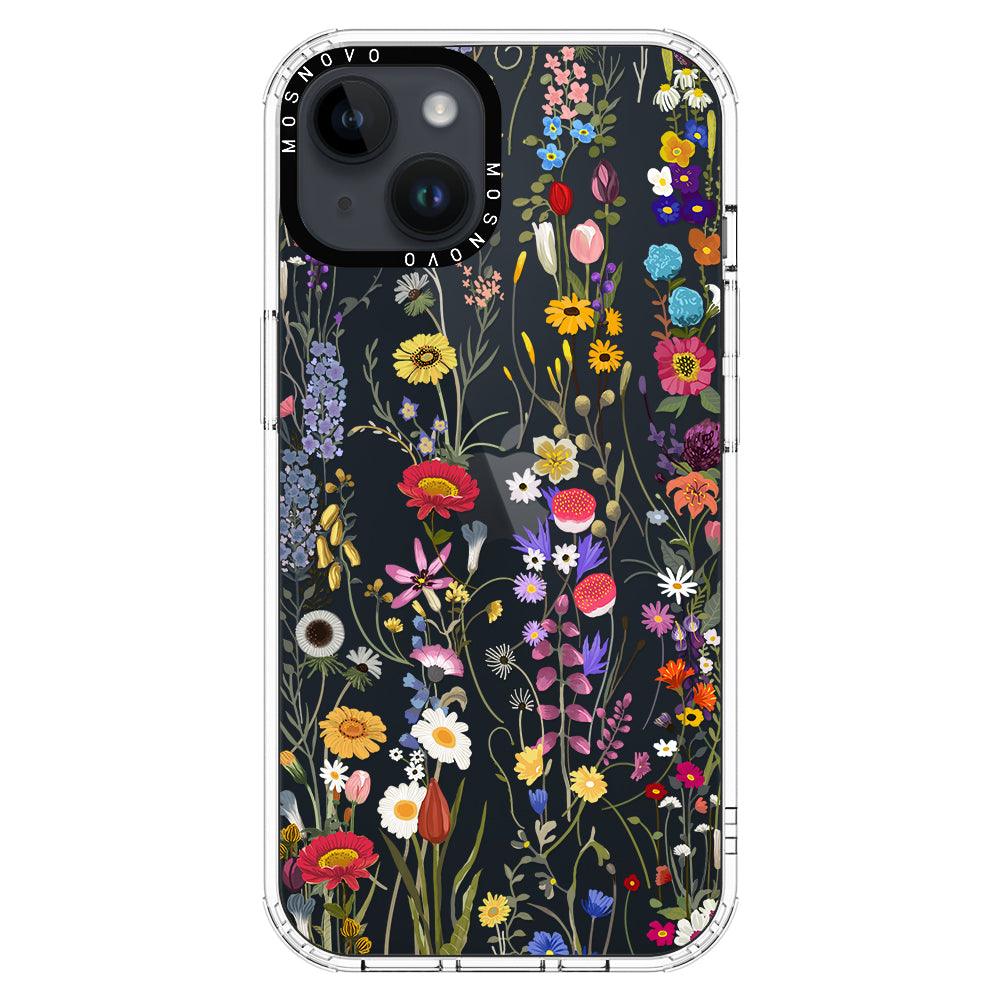 Summer Meadow Phone Case - iPhone 14 Plus Case - MOSNOVO