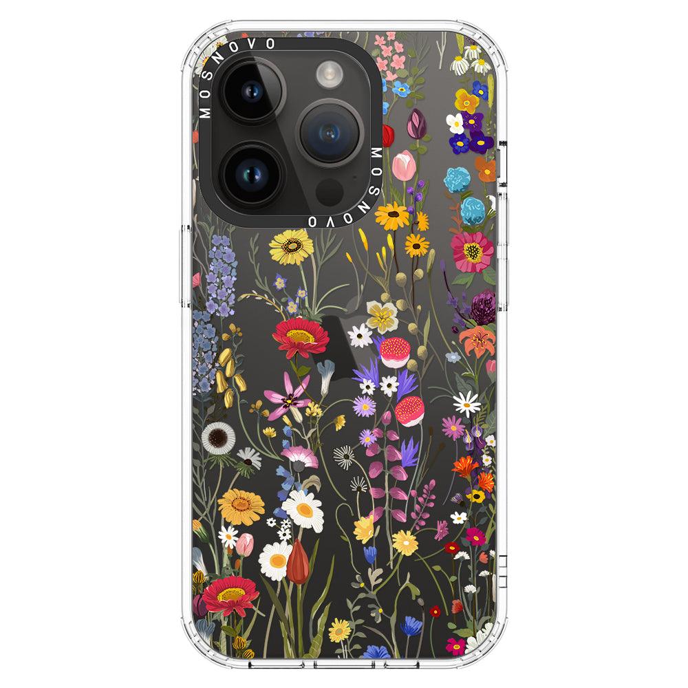 Summer Meadow Phone Case - iPhone 14 Pro Case - MOSNOVO