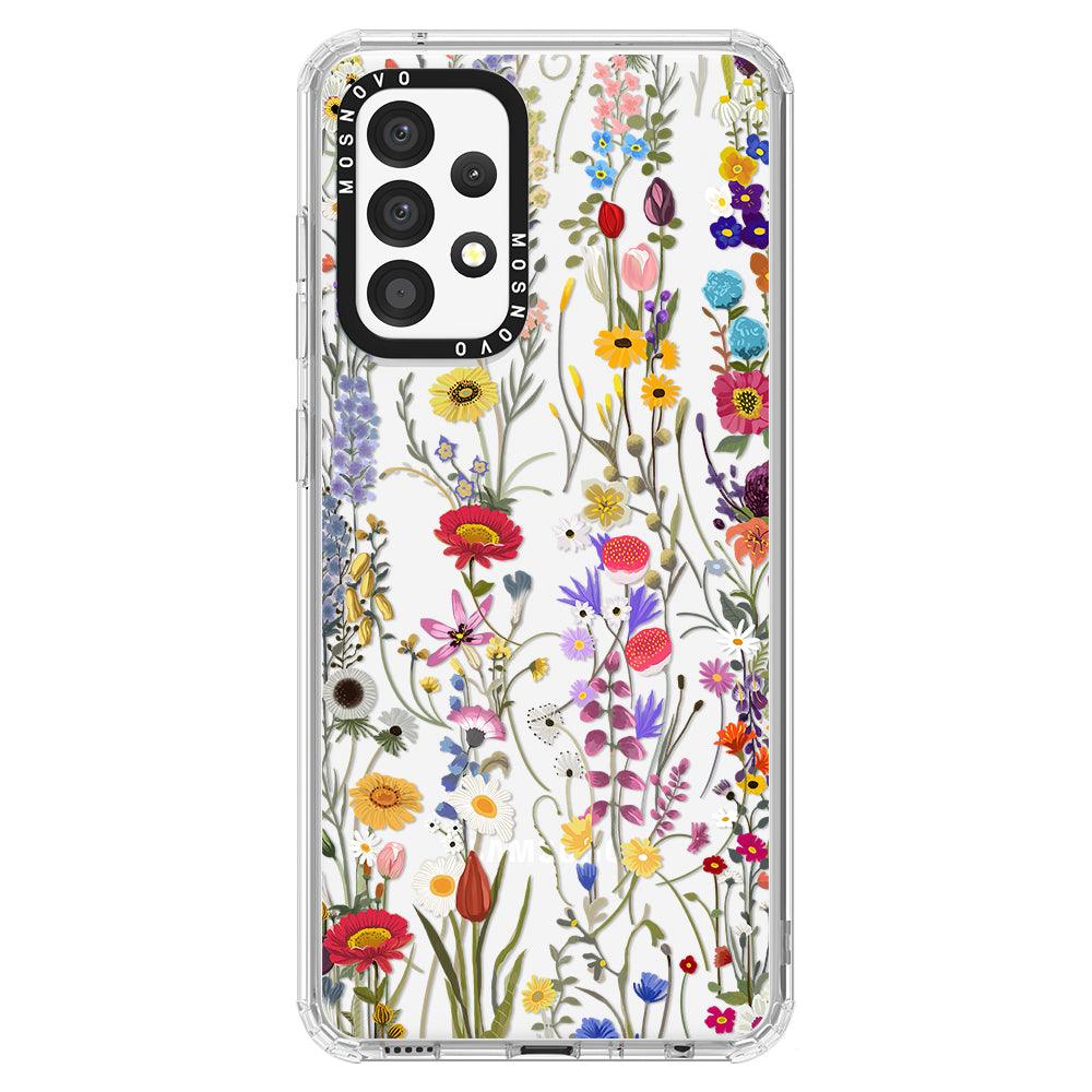Wildflower Meadow Phone Case - Samsung Galaxy A52 & A52s Case - MOSNOVO