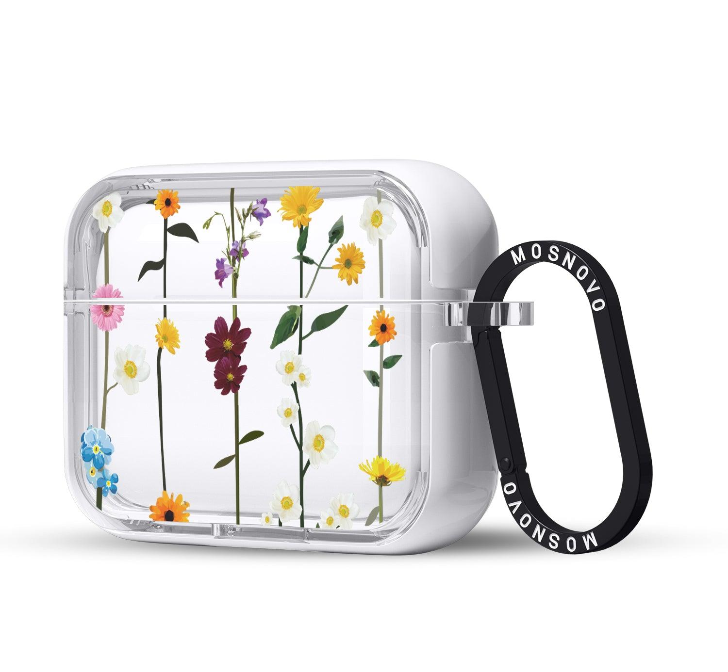 Wild Flowers Floral AirPods Pro 2 Case (2nd Generation) - MOSNOVO