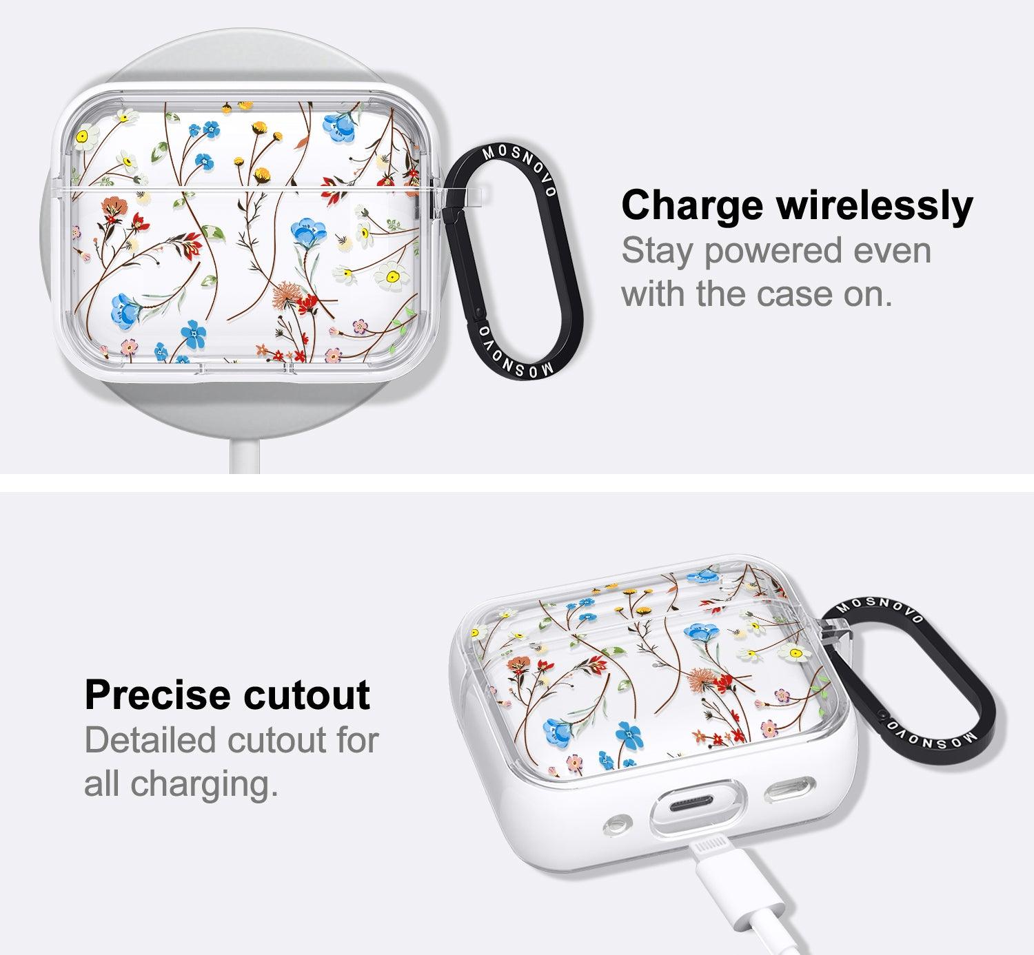 Wildflowers AirPods Pro 2 Case (2nd Generation) - MOSNOVO