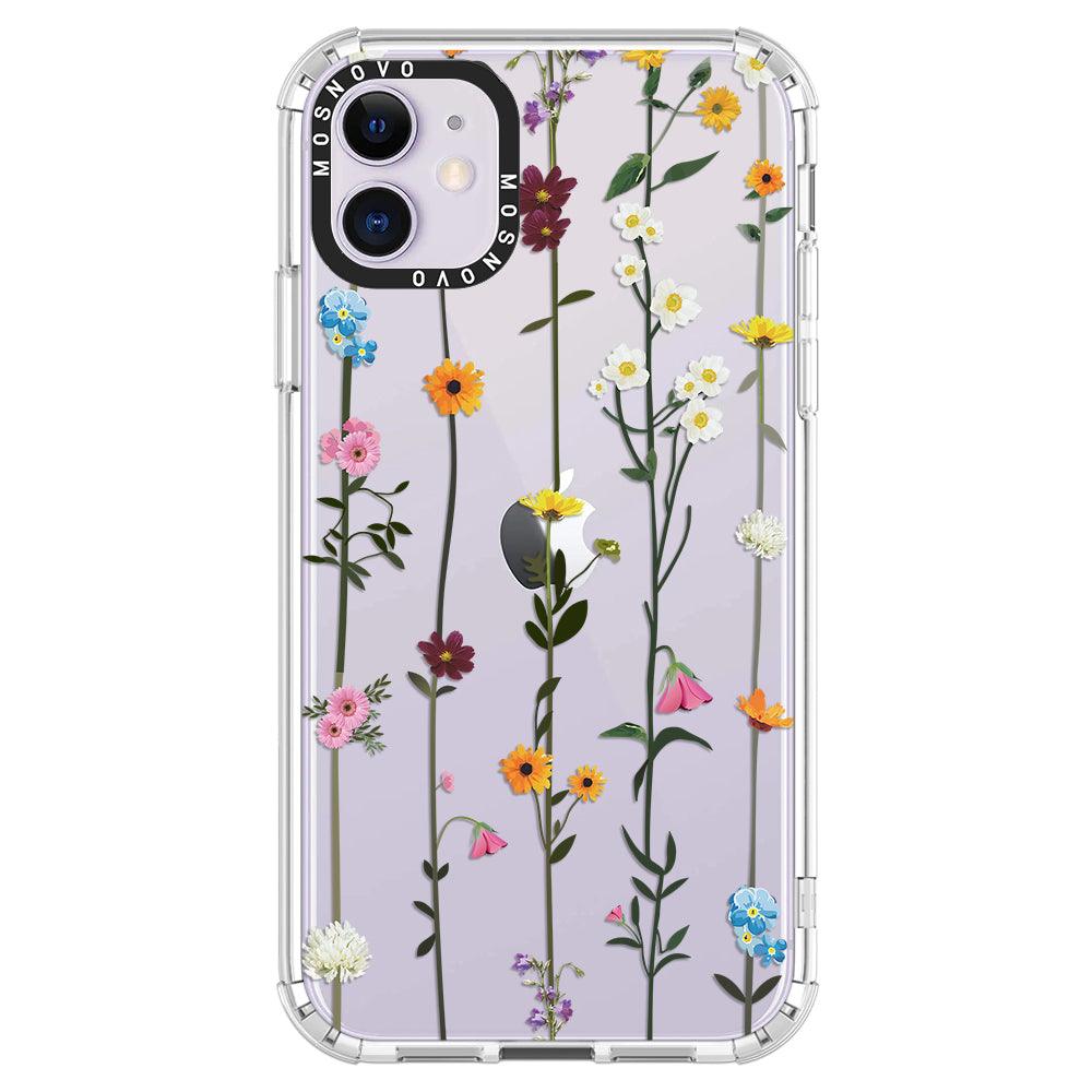 Wildflowers Phone Case - iPhone 11 Case - MOSNOVO