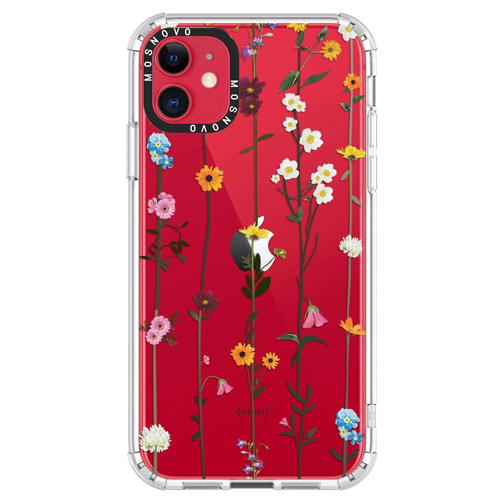Wildflowers Phone Case - iPhone 11 Case - MOSNOVO
