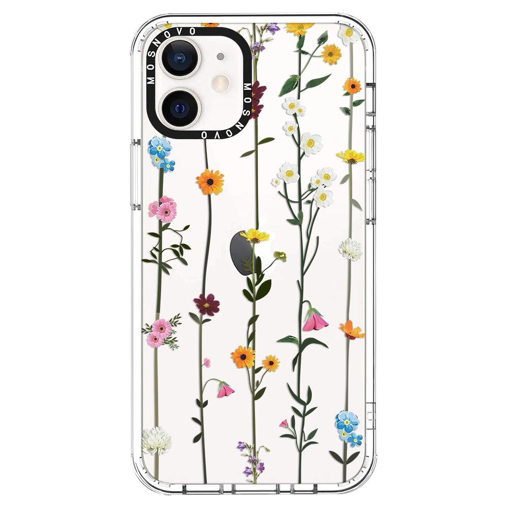 Wildflowers Phone Case - iPhone 12 Case - MOSNOVO