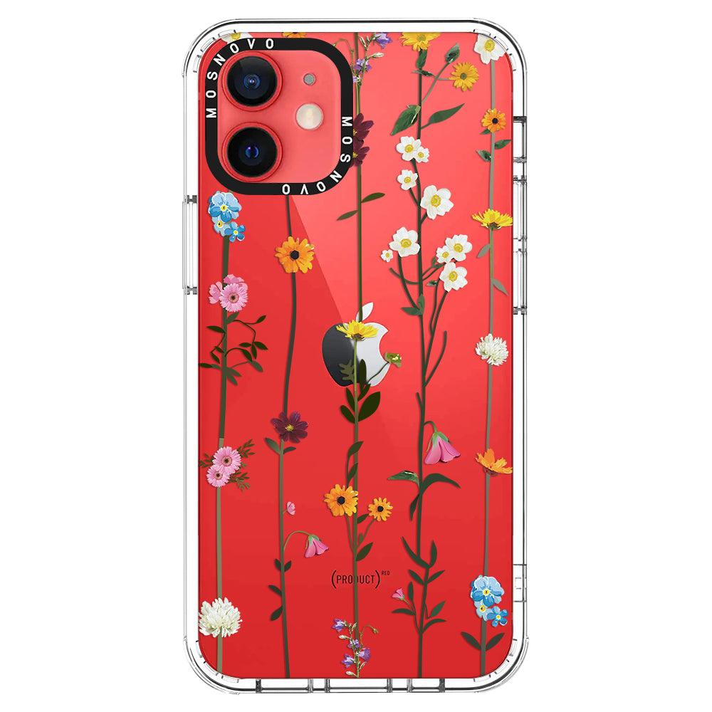 Wildflowers Phone Case - iPhone 12 Mini Case - MOSNOVO