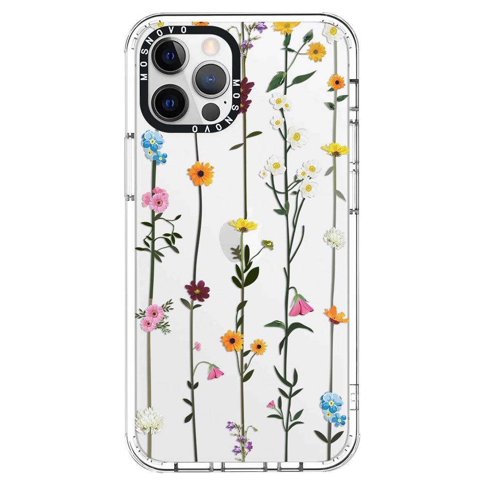 Wildflowers Phone Case - iPhone 12 Pro Case - MOSNOVO