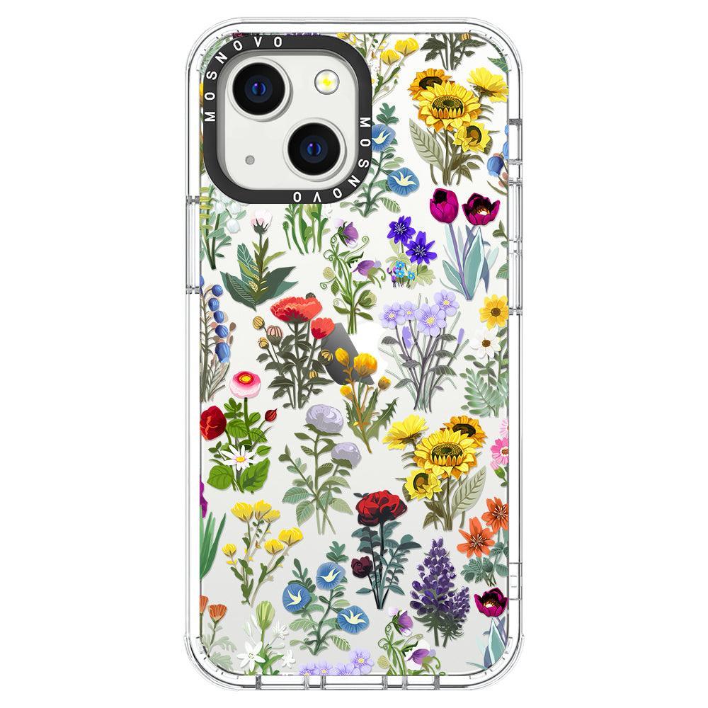 A Colorful Summer Phone Case - iPhone 13 Mini Case - MOSNOVO