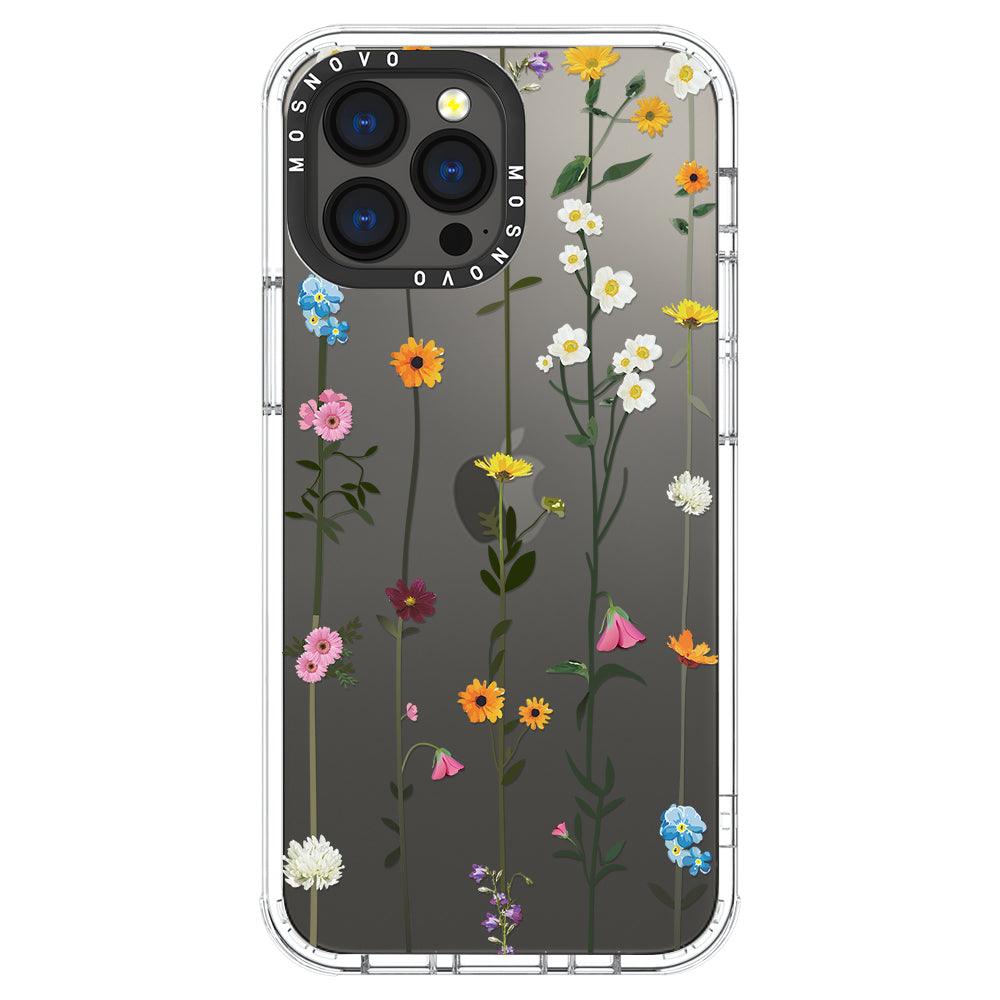 Wildflowers Phone Case - iPhone 13 Pro Max Case - MOSNOVO