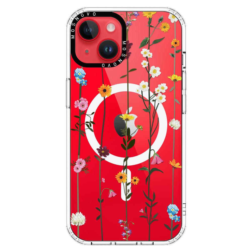 Wildflowers Phone Case - iPhone 14 Plus Case - MOSNOVO