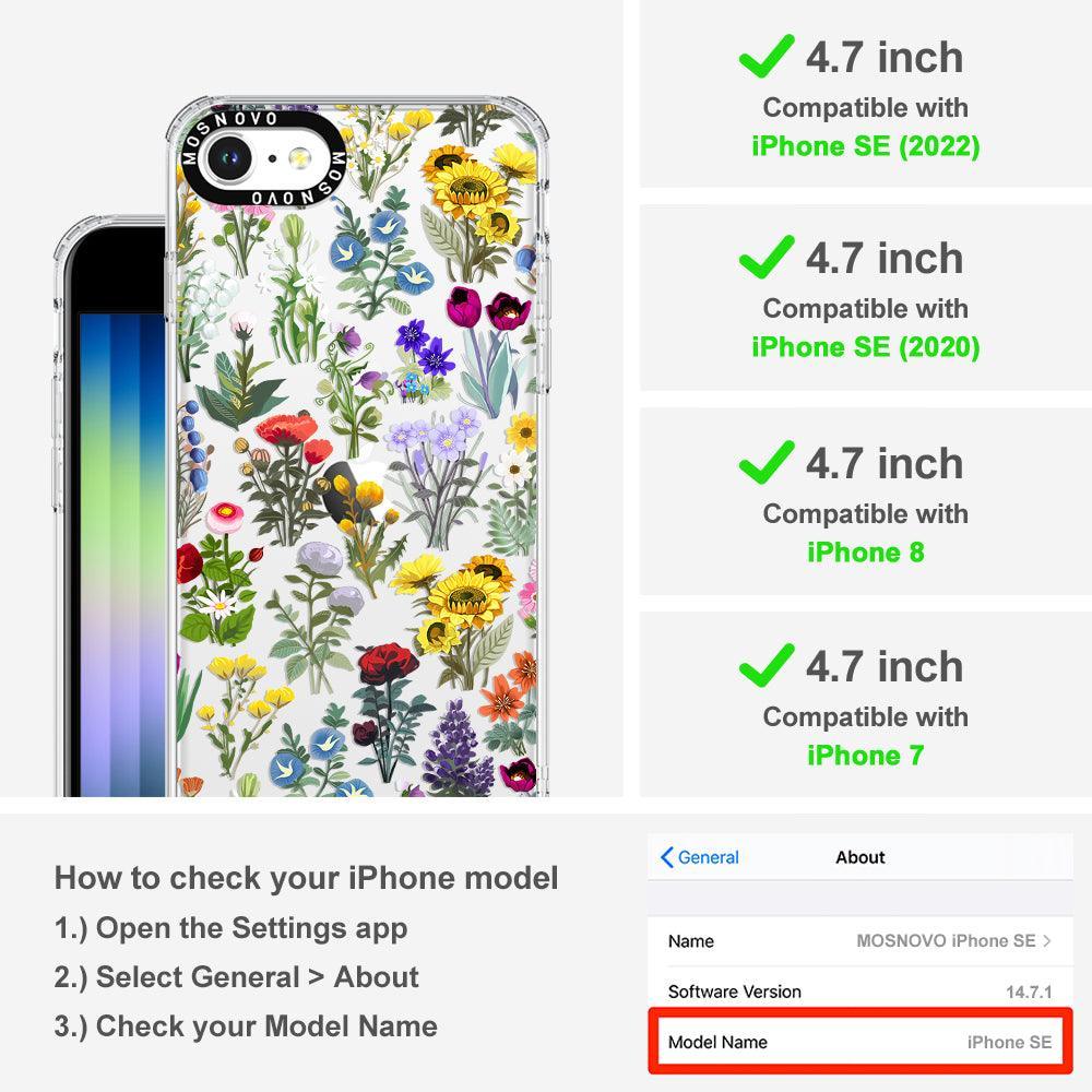 A Colorful Summer Phone Case - iPhone SE 2022 Case - MOSNOVO