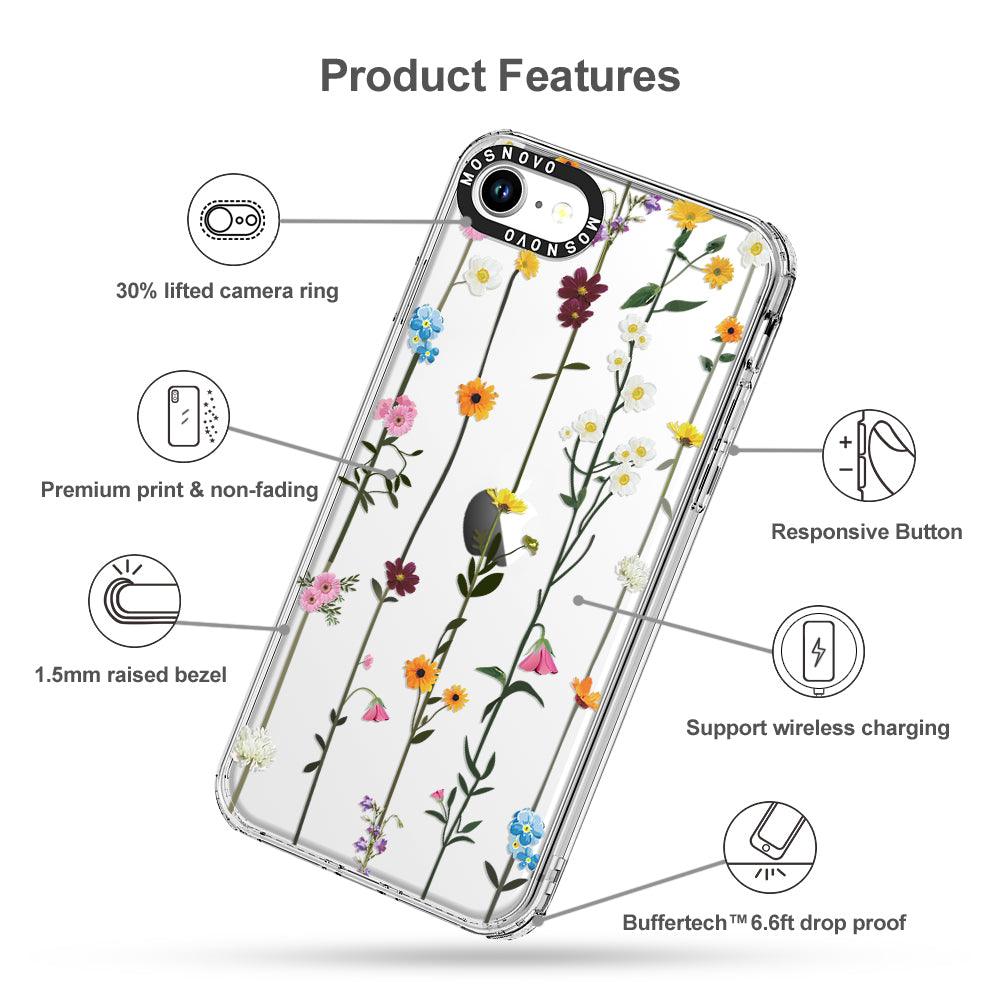 Wildflowers Phone Case - iPhone SE 2022 Case - MOSNOVO