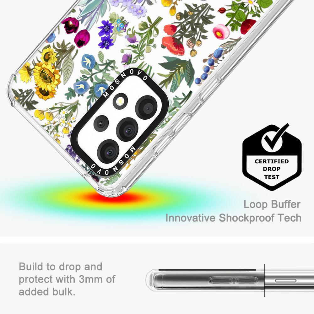 Wildflowers Phone Case - Samsung Galaxy A53 Case - MOSNOVO