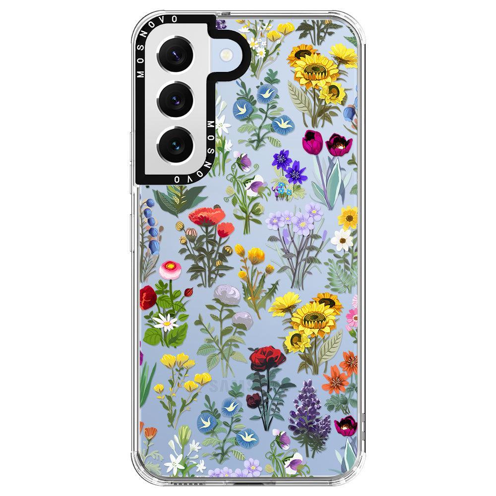 Wildflowers Phone Case - Samsung Galaxy S22 Case - MOSNOVO