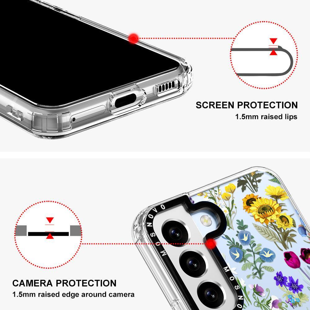 Wildflowers Phone Case - Samsung Galaxy S22 Plus Case - MOSNOVO