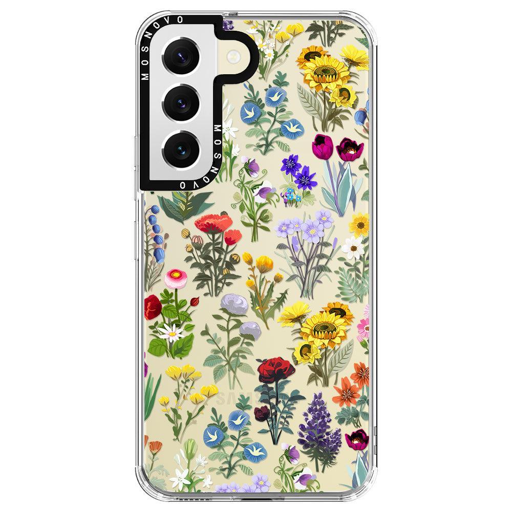 Wildflowers Phone Case - Samsung Galaxy S22 Plus Case - MOSNOVO