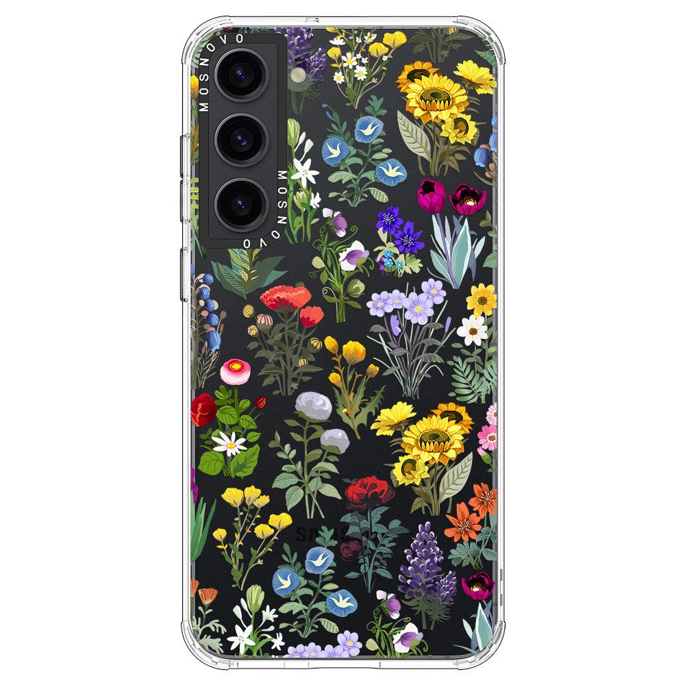 Wildflowers Phone Case - Samsung Galaxy S23 Plus Case - MOSNOVO