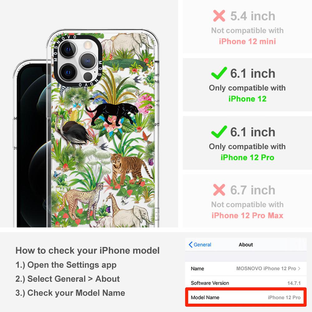 Wildlife Phone Case - iPhone 12 Pro Case - MOSNOVO