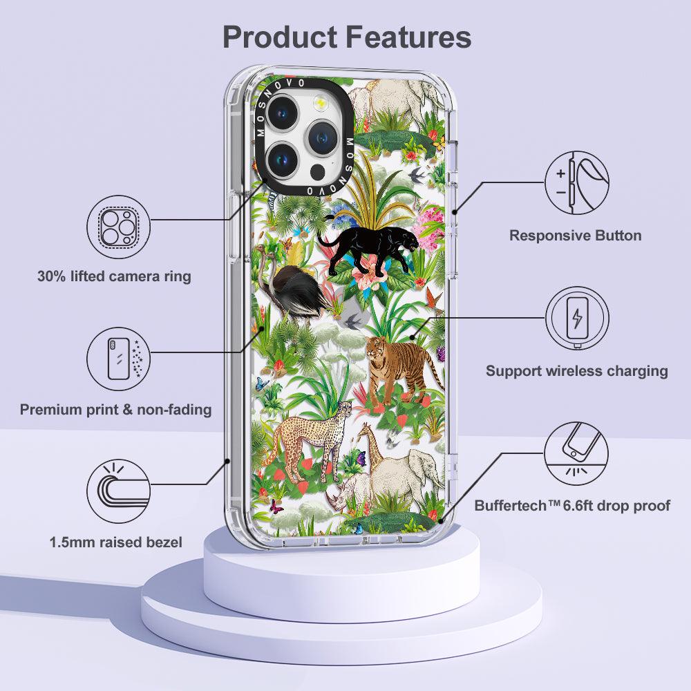 Wildlife Phone Case - iPhone 12 Pro Case - MOSNOVO