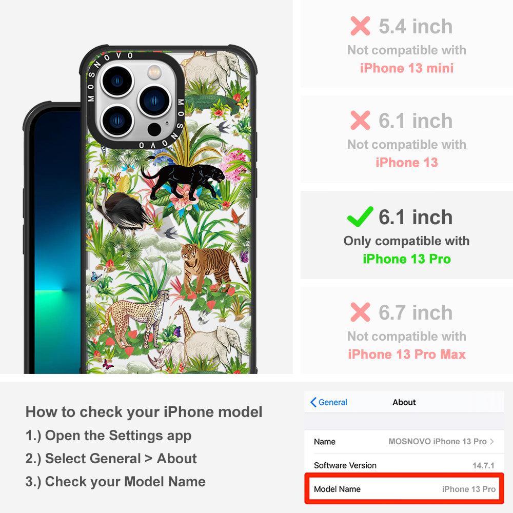 Wildlife Phone Case - iPhone 13 Pro Case - MOSNOVO