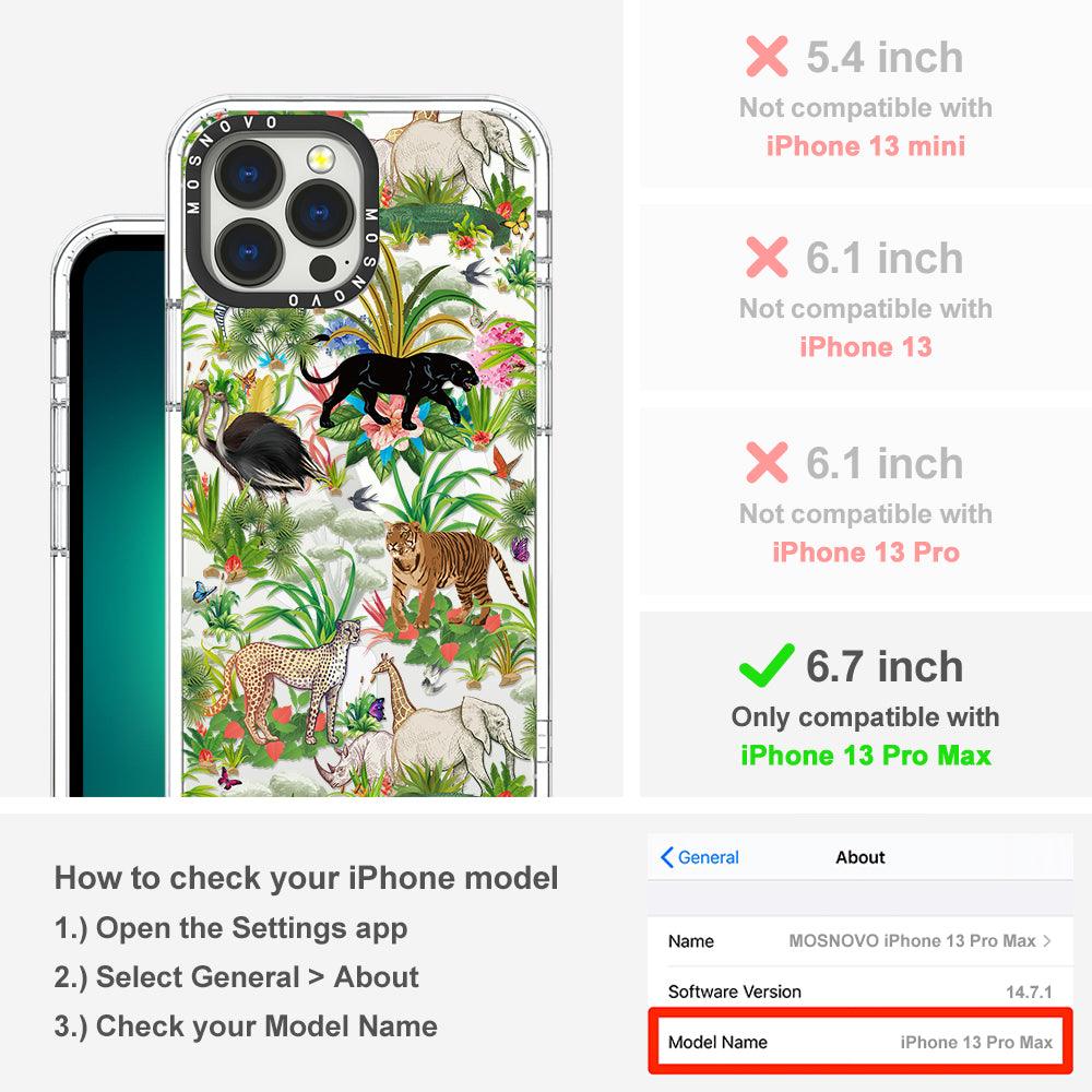 Wildlife Phone Case - iPhone 13 Pro Max Case - MOSNOVO