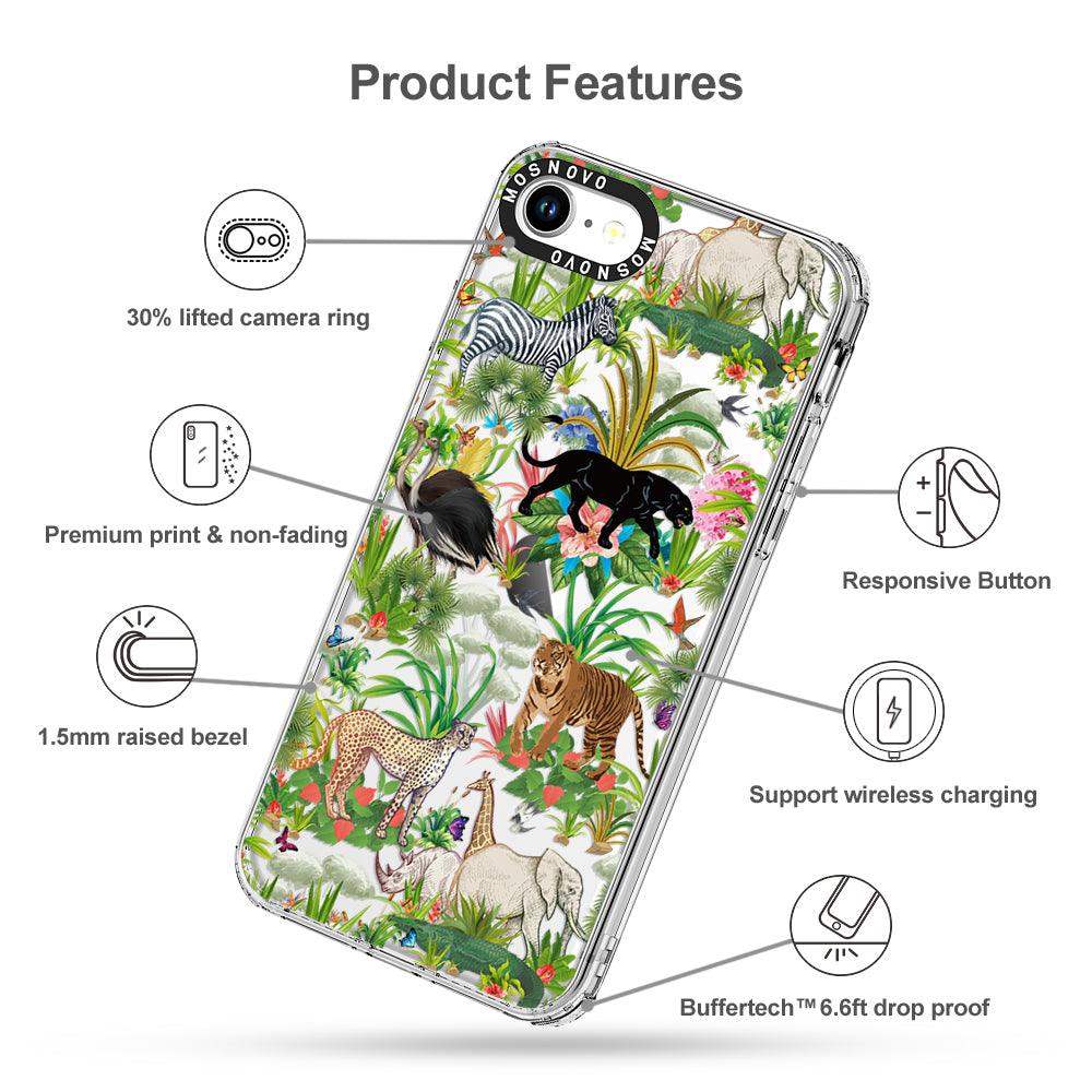 Wildlife Phone Case - iPhone SE 2020 Case - MOSNOVO