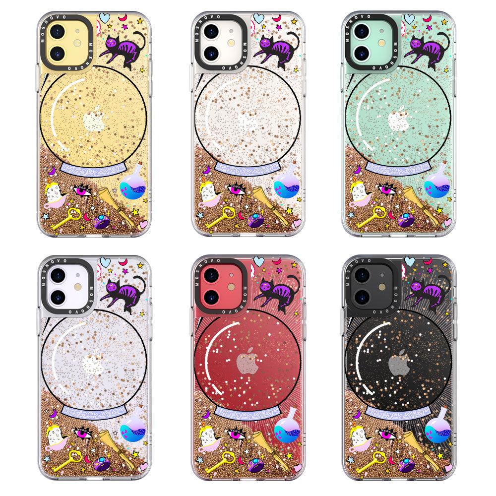 Wizardry Glitter Phone Case - iPhone 11 Case - MOSNOVO